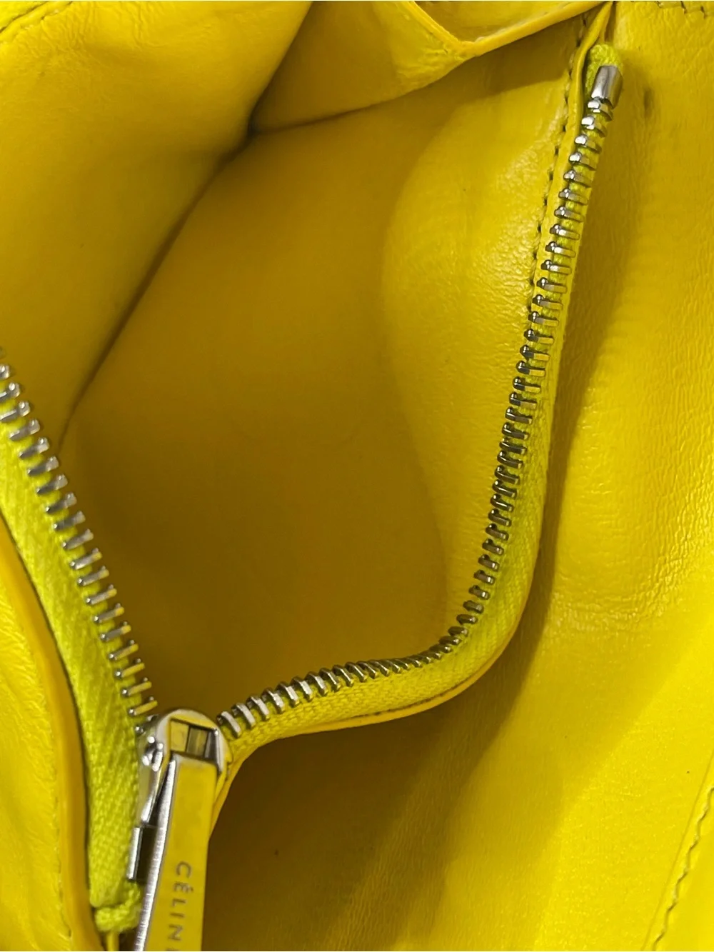 Celine medium zip-around wallet